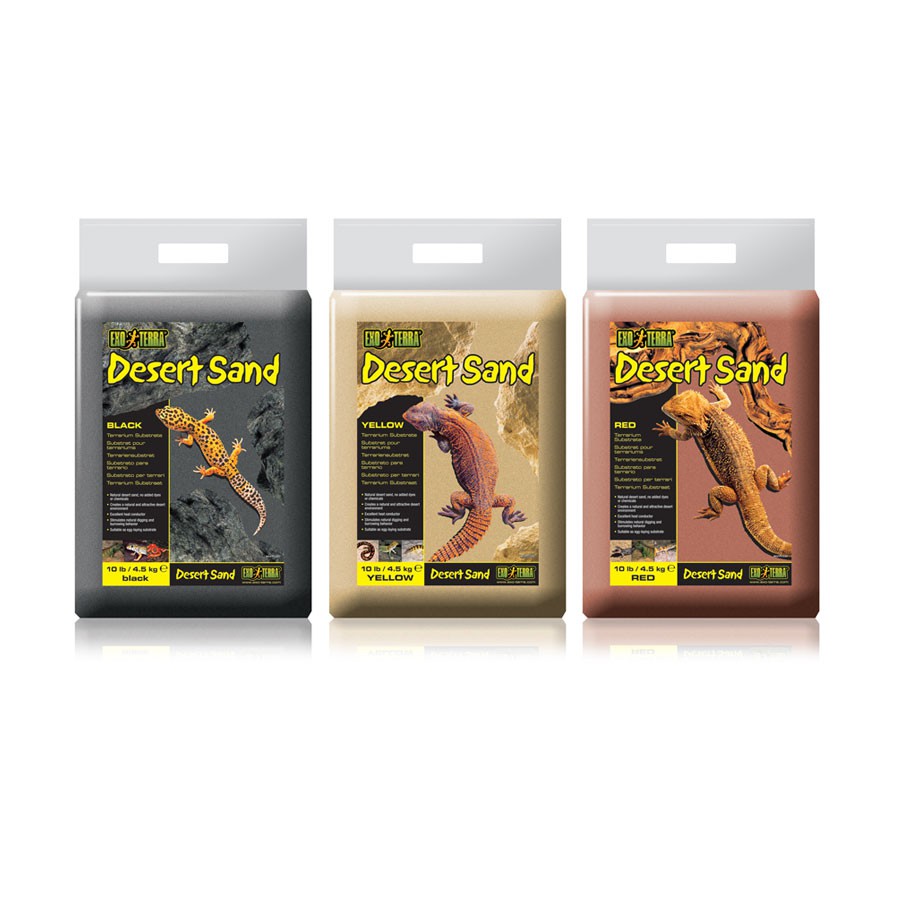 EXO TERRA DESERT SAND 4.5KG NATURAL SAND TERRARIUM BEARDED DRAGON