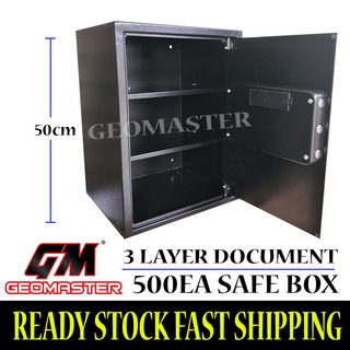GEOMASTER GM-50EK Safety Box / Safe Box  / Burglary Safe With Master Key