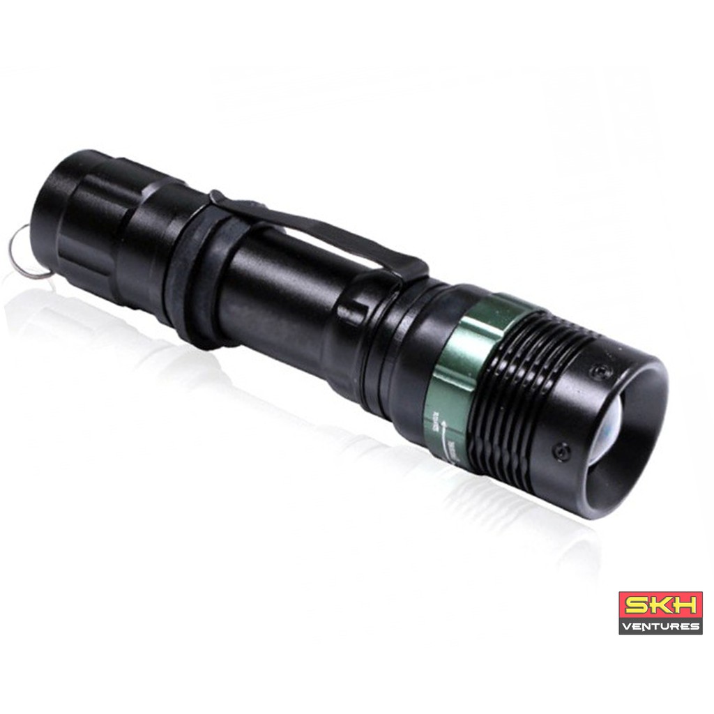 Cree LED 600 Lumens 200w Rechargeable Flashlight 