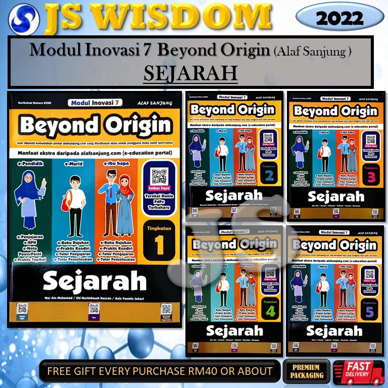 Download 2022  MODUL INOVASI 7 Beyond Origin SEJARAH TINGKATAN 1.2.3.4