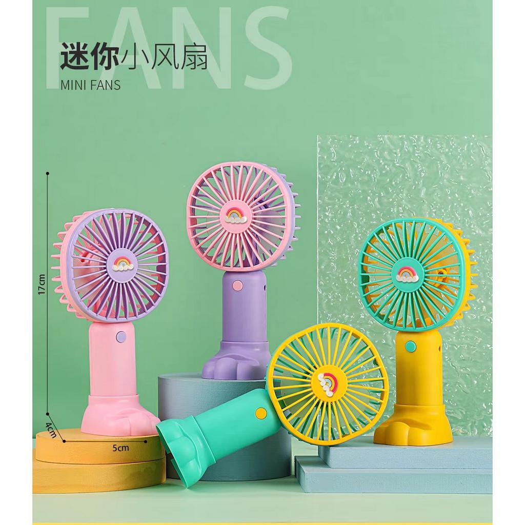 Portable Hand Table Mini Fan USB Charge Desk Cooling Kipas Kecil Mini Kipas Kecil Kipas Kecil