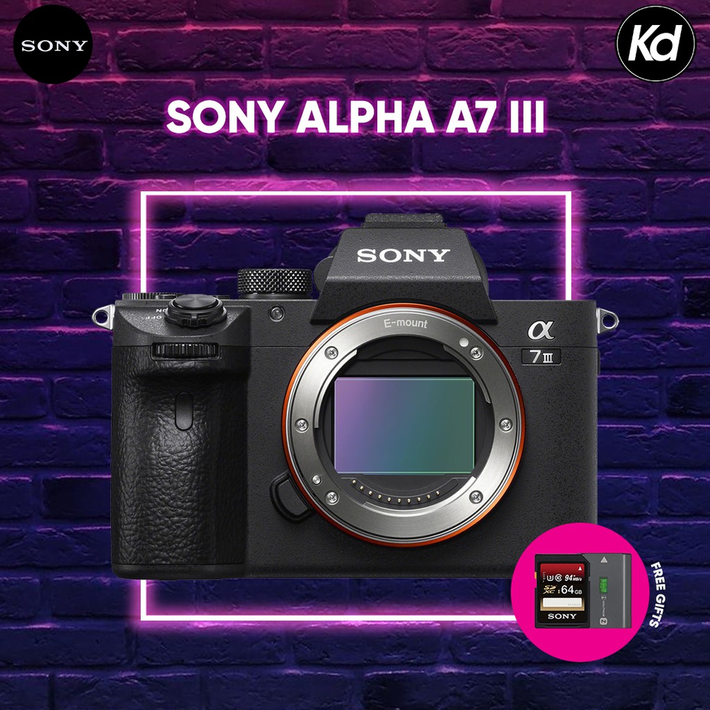 Sony A7III / A7 III / A73 Mirrorless Digital Camera (Body Only) (Sony