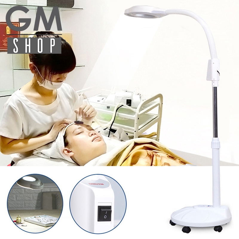 GMshop Beauty Salon Magnifying LED Lamp Eyelash Makeup Stand Lamp For ...