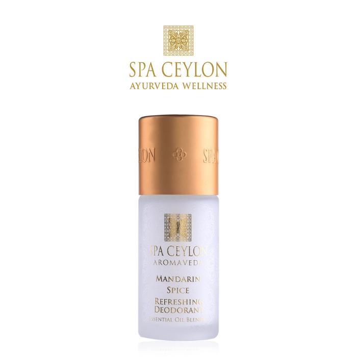 Spa Ceylon Aromaveda MANDARIN SPICE Refreshing Deodorant 50ml