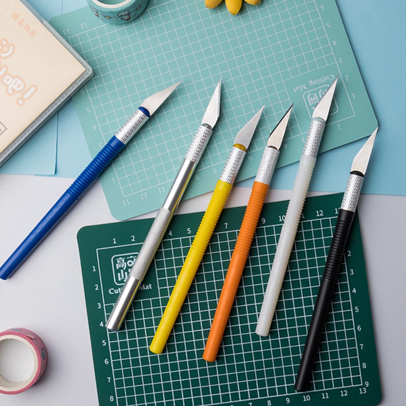 Carving Utility Knife DIY Pen Knife for Cutting Stickers Stationery