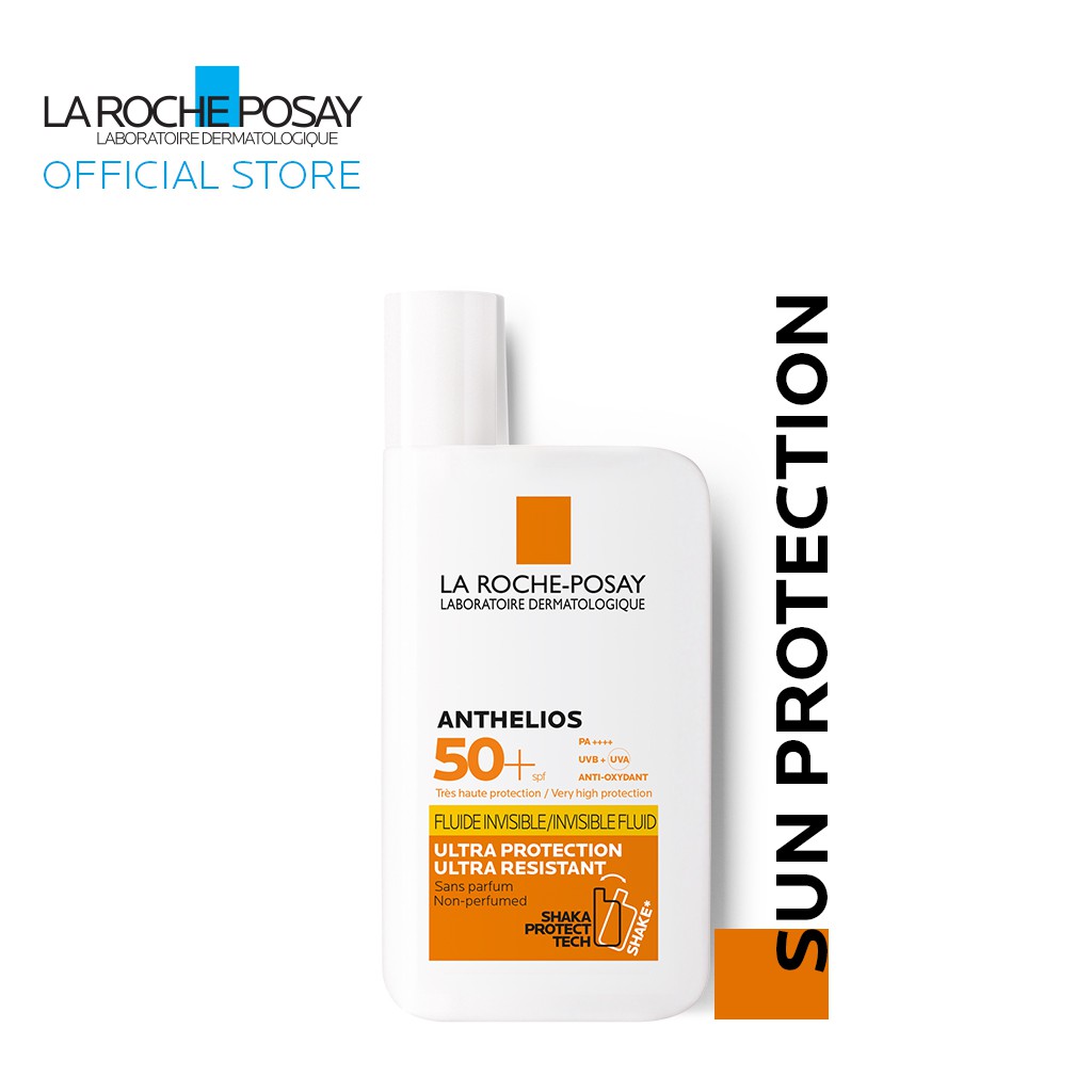 La Roche Posay Anthelios Invisible Fluid SPF50+ Non-Perfumed Sunscreen - Sensitive or Sun 