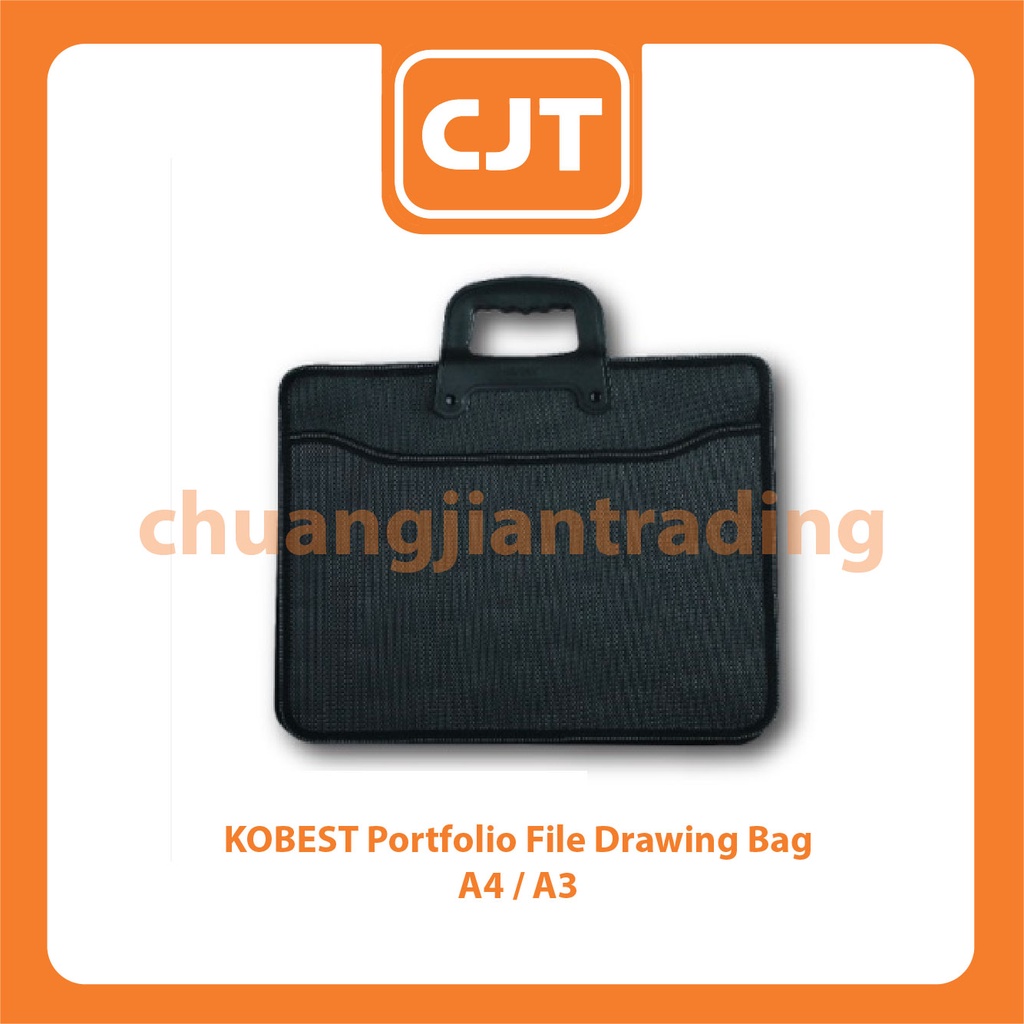 HB421 A3/ HB415 A4 Portfolio File Drawing Bag (KOBEST) / A3/A4 Expanding Seminar Bag