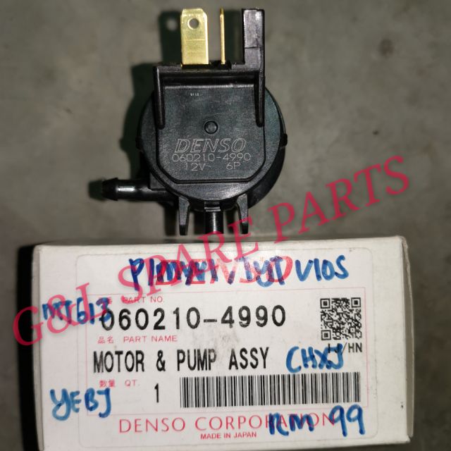 WIPER TANK MOTOR ORIGINAL DENSO PERODUA MYVI,VIVA (060210 