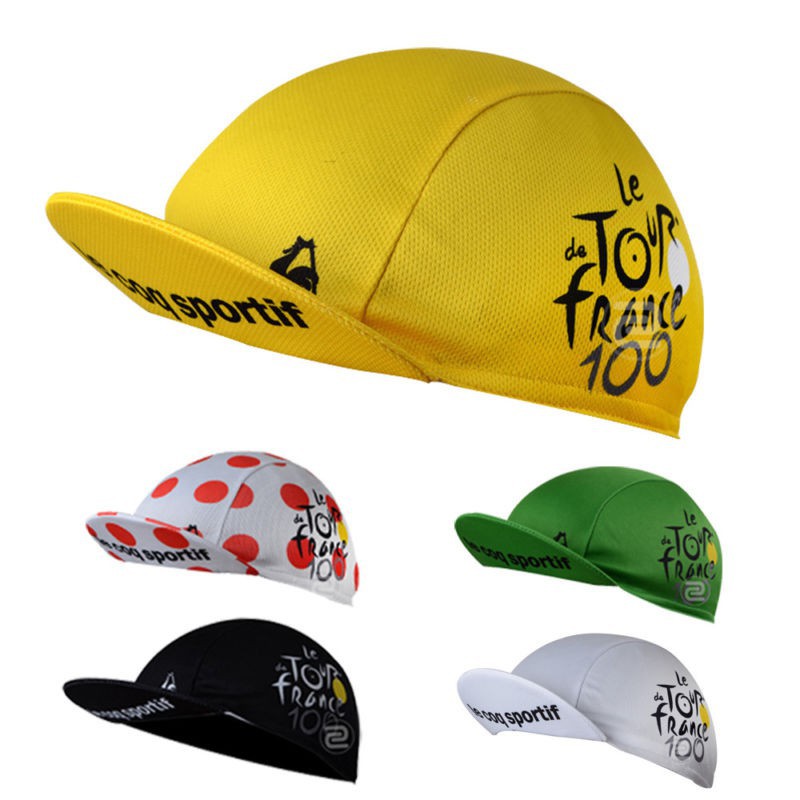 New Elastic Cycling Cap Bike Team Headwear Bicycle Riding Hat One Size 50-58cm