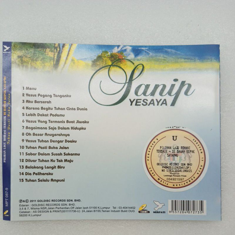 Lagu Lagu Rohani Mtv Karaoke Dvd Vcd Shopee Malaysia