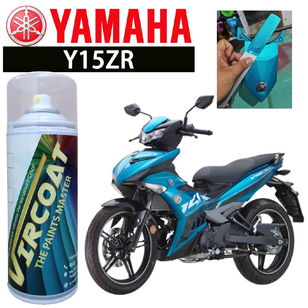YAMAHAY15ZR 2019 Striking Cyan VIRCOAT Aerosol Spray Motor Paint Sport