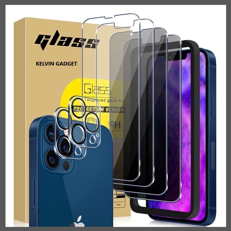 IPhon 14 Tempered Glass | IP 13 | IP 14 Premium Quality 100% Cover ...