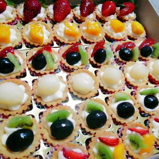 Mini Fruit Cheese Tart Shopee Malaysia