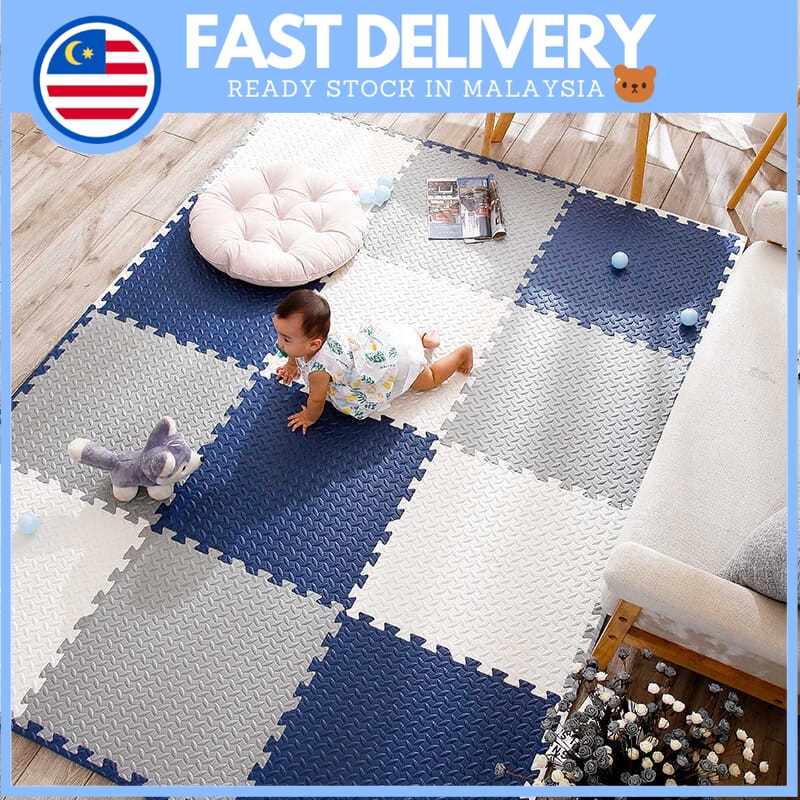 🧸TEXAS🧸 Baby Playmat Eva Foam 30*30cm Crawling Mat Puzzle Carpet Rugs
