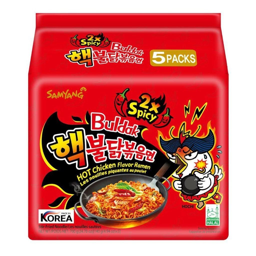 Samyang Buldak 2x Spicy Hot Chicken Flavor Ramen Instant Noodle [ Made