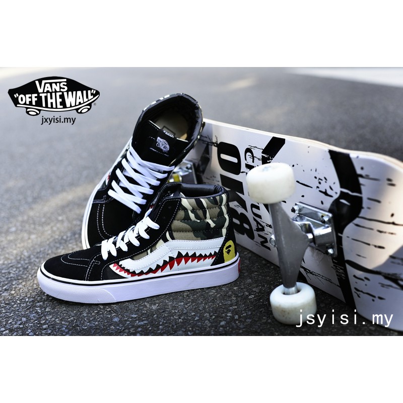 bape canvas shoes