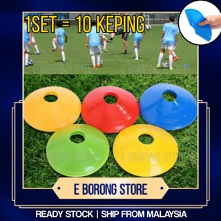 Pro Disc Cone Training Cones Field Cone Markers for Roller Skating & Any Ball Game 10 PCS Plastic Agility Soccer Cones for Football Basketball 