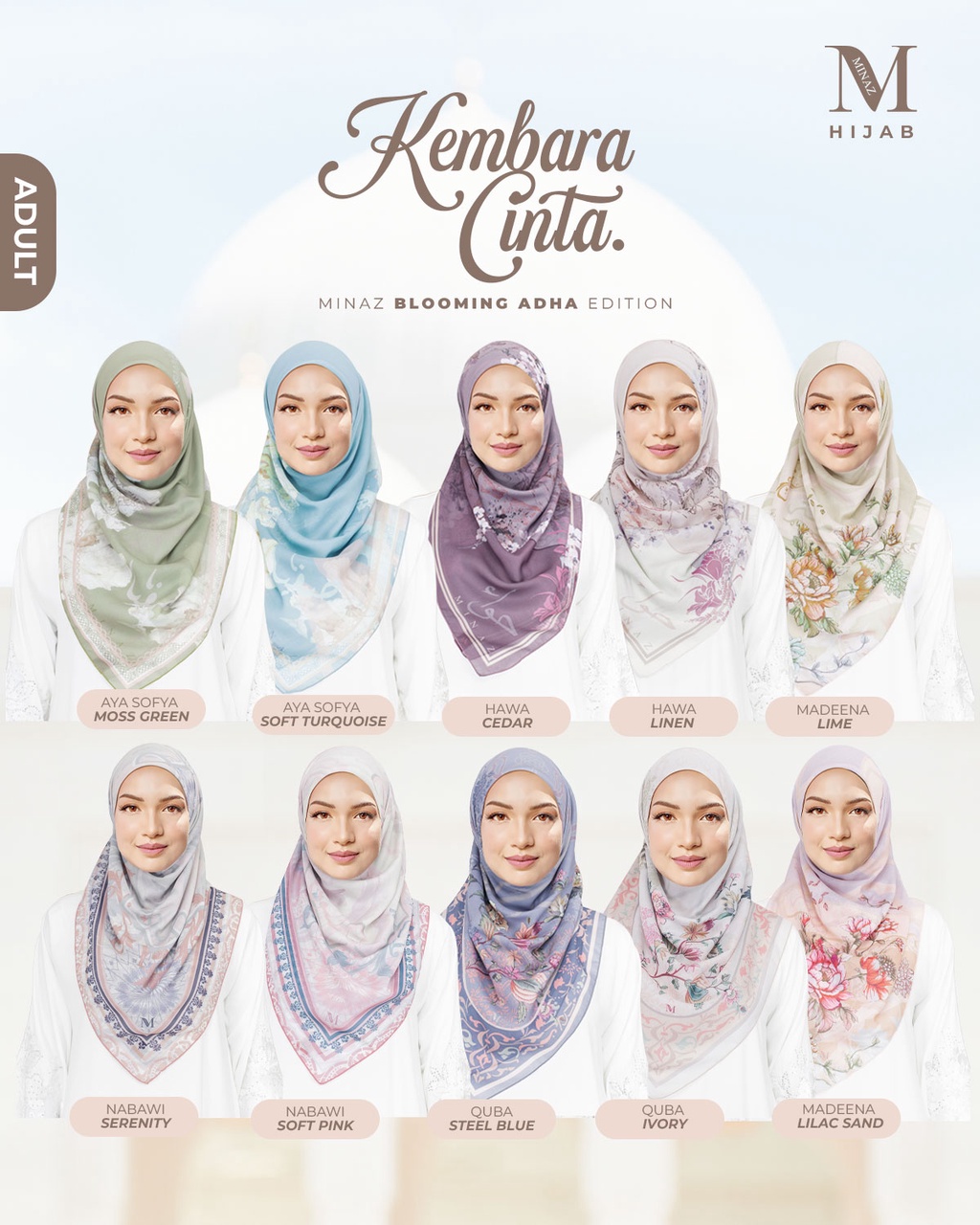 [READY STOCK] MINAZ HIJAB DAN LEEYANARAHMAN LATEST EDITION HIJAB ...