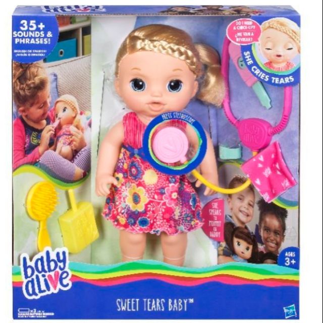 baby alive sweet tears video