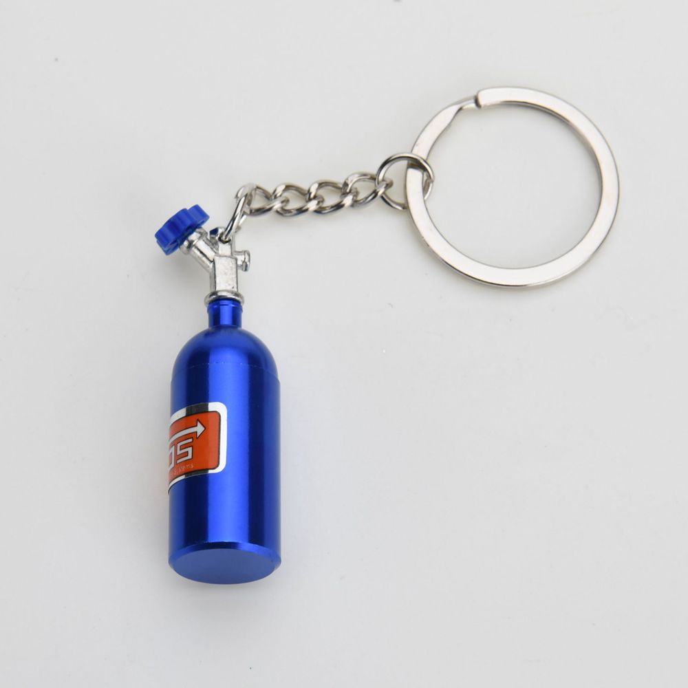 Multi Durable Auto Keychain Alloy Turbo NOS Bottle Key Chains Ring Keyring Car Keys Quality Have - Image 4
