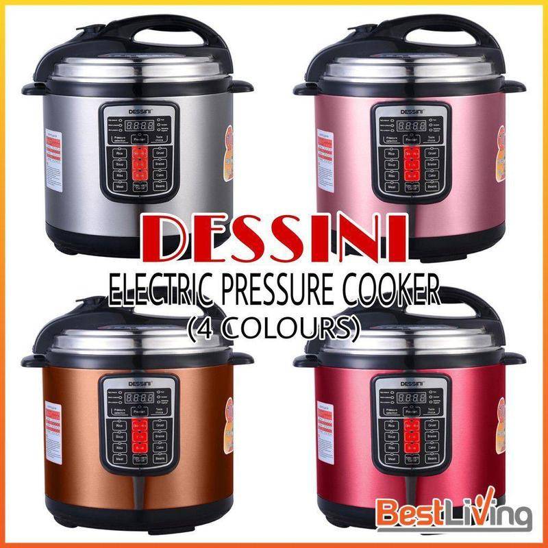 DESSINI Electric Pressure Cooker 6L 10in1 Multifunction Aston