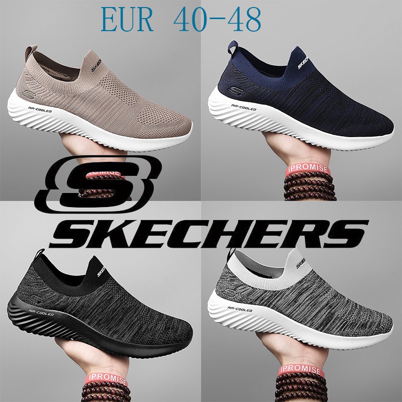 Please watch Decorative Compete SIZE 40-48）🎉Limited Time Offer🎉Original Skechers men's large size mesh  breathable flying shoes MD outsole outdoor running shoes | Shopee Malaysia