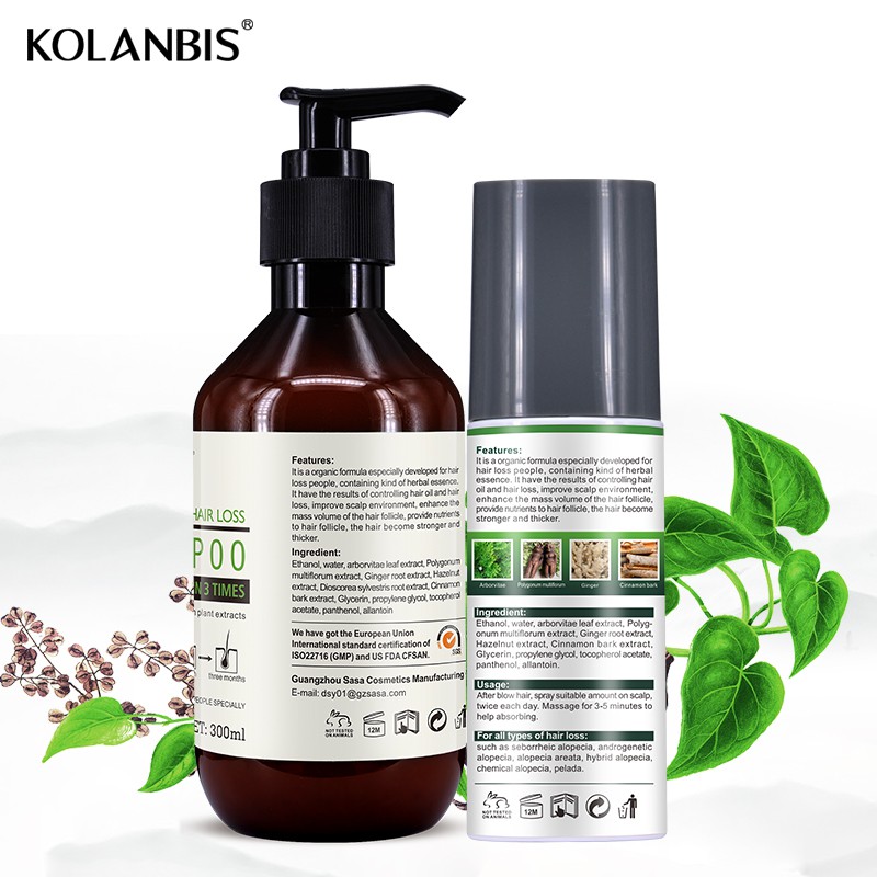 Anti Hair Loss Shampoo Hair Growth + Tonic Essence Hair Care Set Oily Scalp  Treatment Alopecia Therapy Hair Fall Remedy | Shopee Malaysia