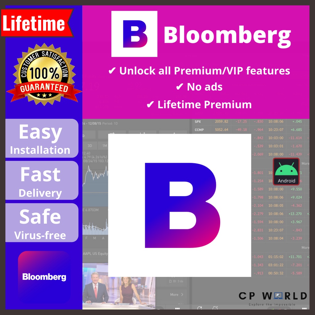 [] Bloomberg Premium | Market & Financial News | No Ads | Subscribed | Unlock all Premium/VIP features