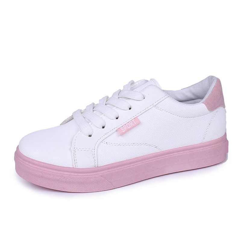 big white sneakers