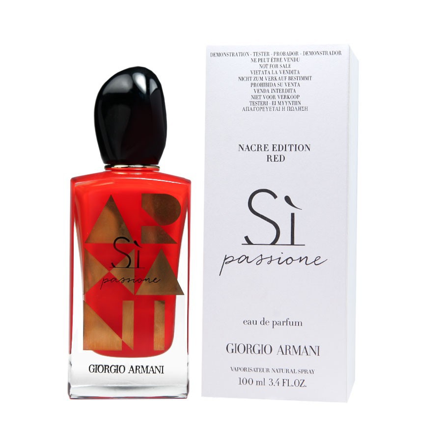 armani si passione 100ml tester