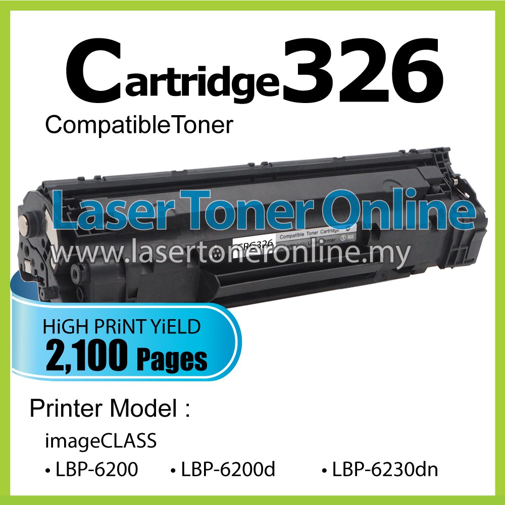 Compatible Canon Cartridge 326 Lbp6200 Lbp6200d Lbp6230dn Lbp 6200 6200d 6230dn Canon326 Crg326 8463