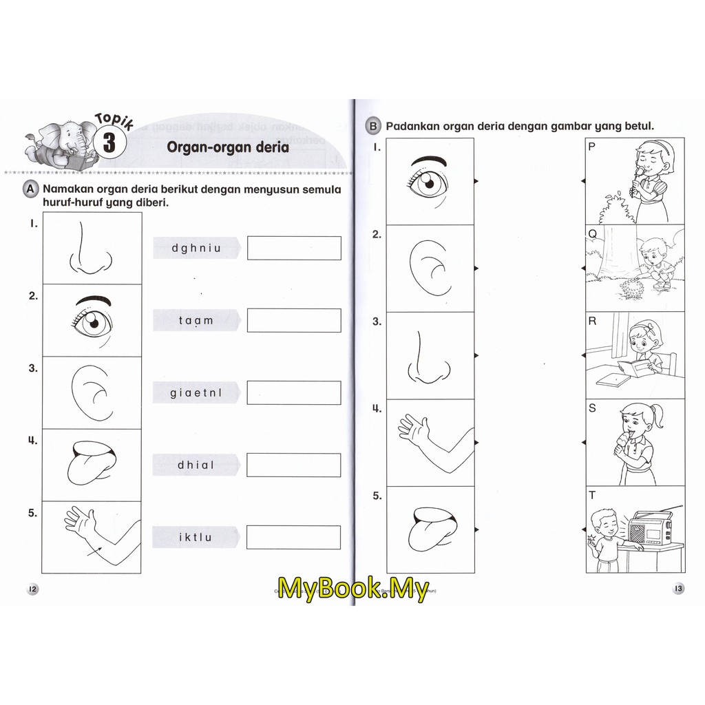 Latihan Pra Sekolah 5 Tahun