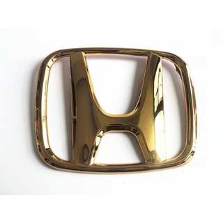 NEW Front Honda Gold Style Logo Badge Emblem For Honda Civic Type 