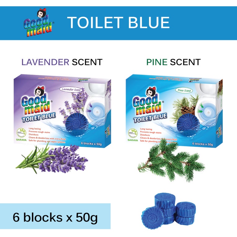 GOODMAID TOILET BLUE / CLEANER (50G X 6) Shopee Malaysia