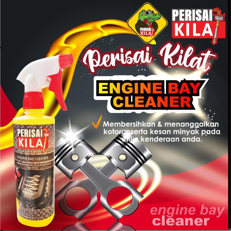 [gk] Engine Bay Cleaner Perisai Kilat Pencuci Bay Enjin Kenderaan