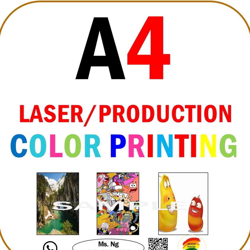 Color Printing A4 _Photostat_Ebook_Textbook_Coursebook_books Shopee