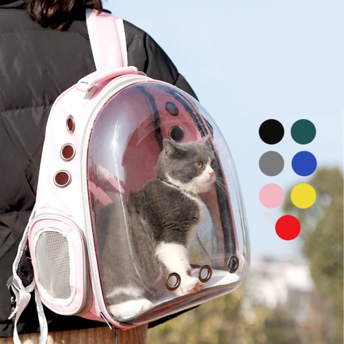 Pet Carrier Bag Pet Cat Backpack Japanese Transparent Astronaut Travel