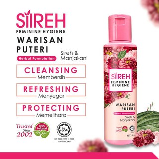 SIREH EMAS WARISAN PUTERI FEMININE HYGIENE (Pembersih Sireh Emas) 125ML