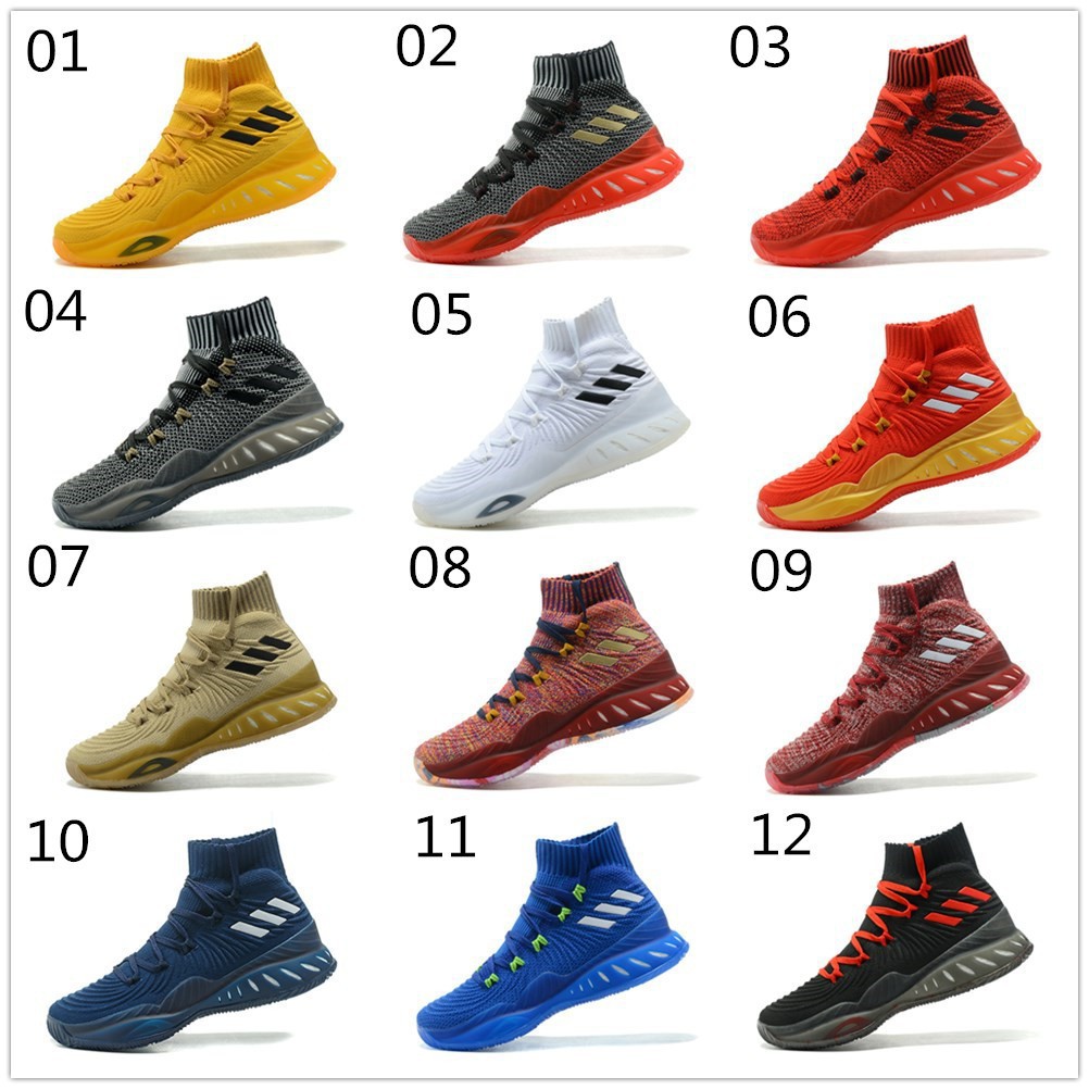 Adidas original Crazy Explosive 2018 Men Basketball Shoes 12 Colors high  tops | Shopee Malaysia