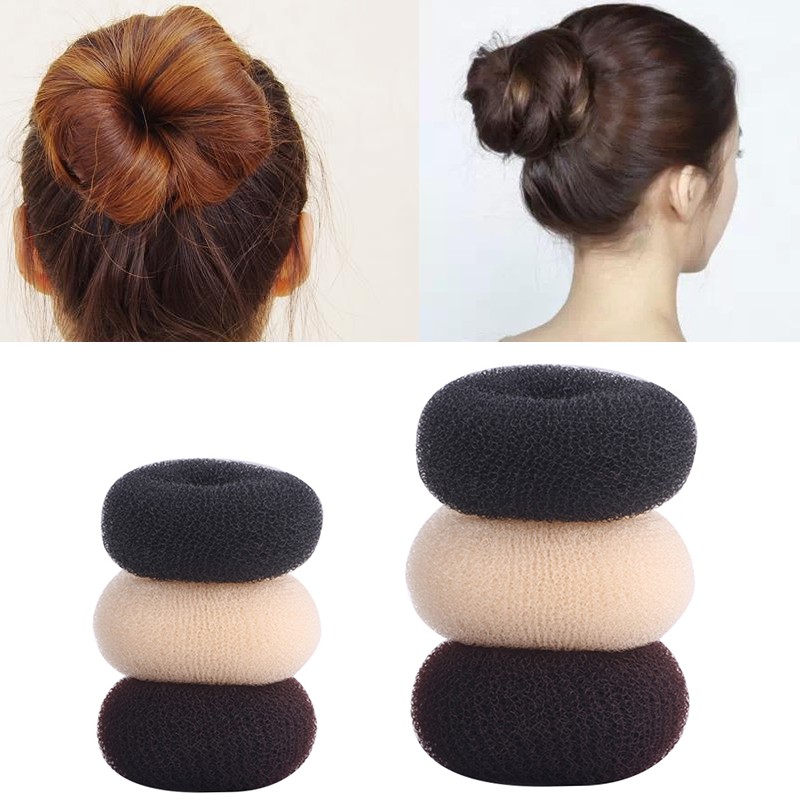Hot Donut Ring Hair Ring Bun Shopee Malaysia