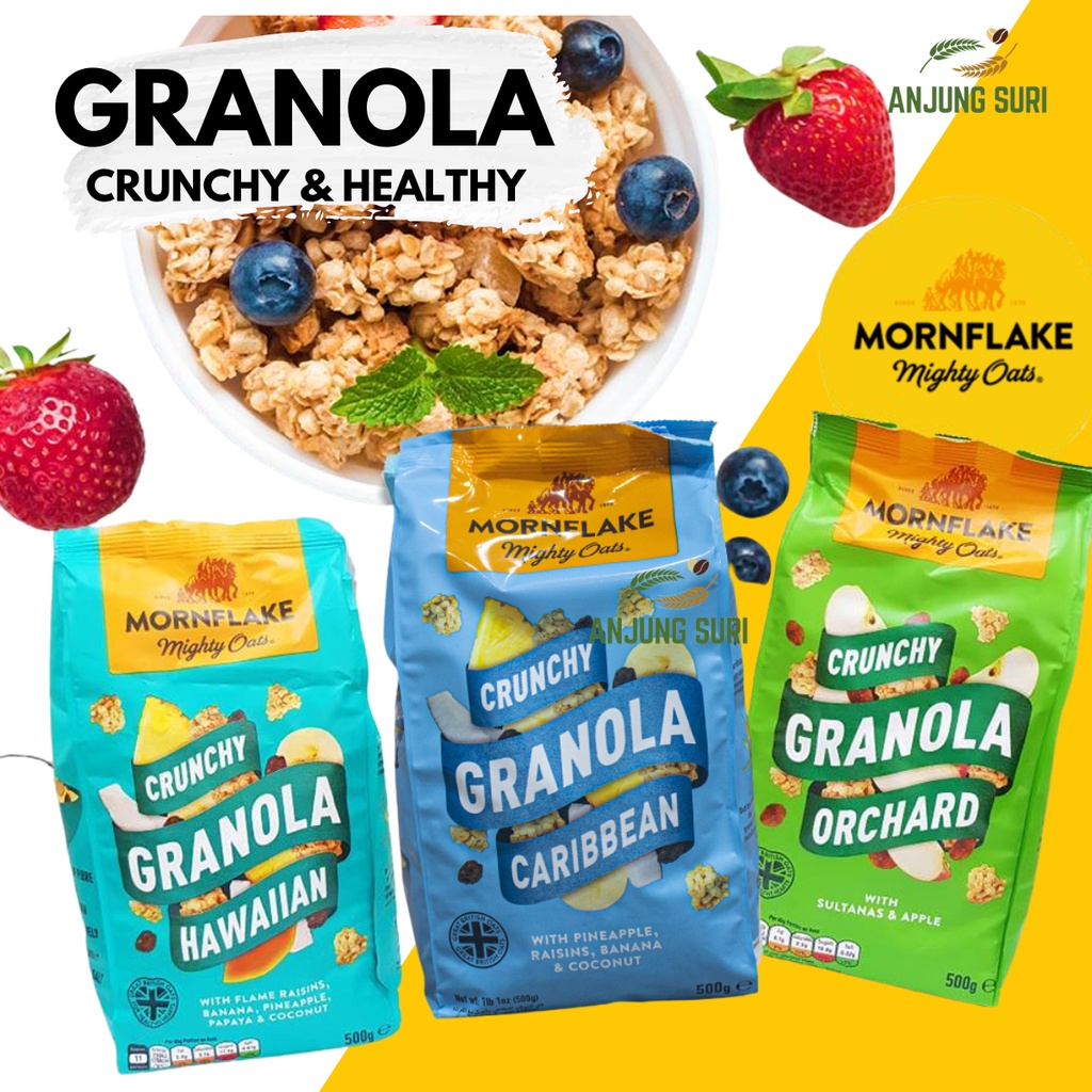 Crunchy Granola Orchard Crunchy Granola Hawaiian Mornflake Crispy