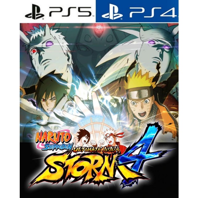 Ps4/Ps5 Naruto Shippuden Ultimate Ninja Storm 4 Activated Digital ...