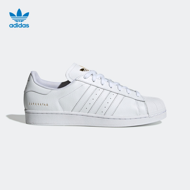 Original ready stock* Adidas official website adidas clover SUPERSTAR men  and women classic sports shoes FU91 | Shopee Malaysia