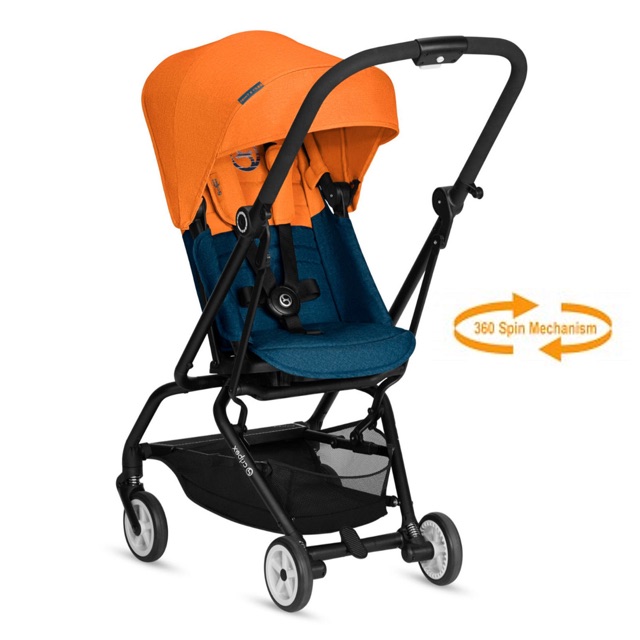 cybex eezy s tropical blue