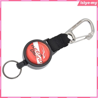 Great for Underwater Camera and Flashlight Line Length is 27.4inch Retractable Diving Hanging Hook Nylon Hanging Buckle 