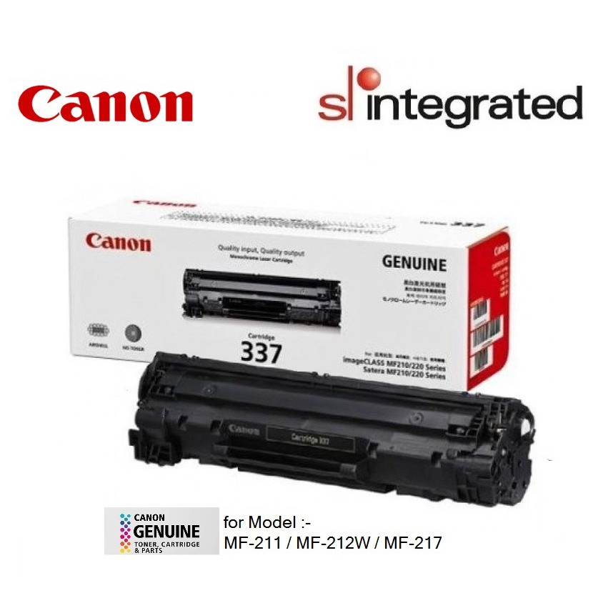 Canon Catridge 337 Black Toner Catridge Shopee Malaysia