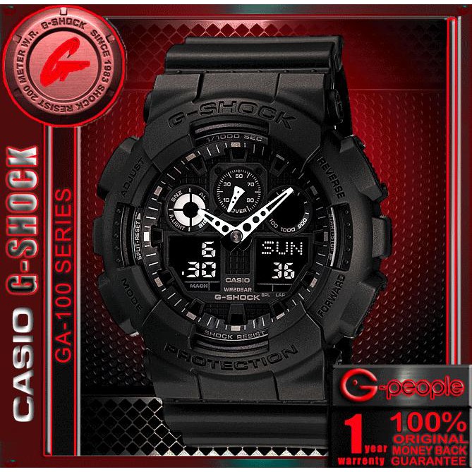 casio g shock 100 1a1