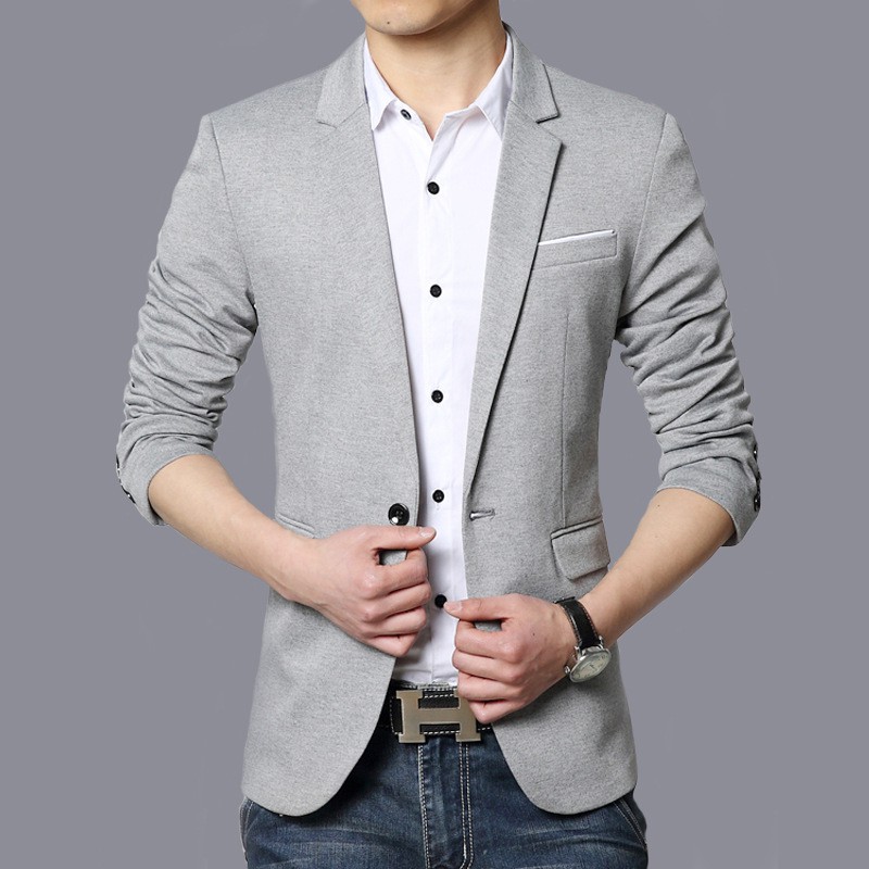 slim fit casual jacket