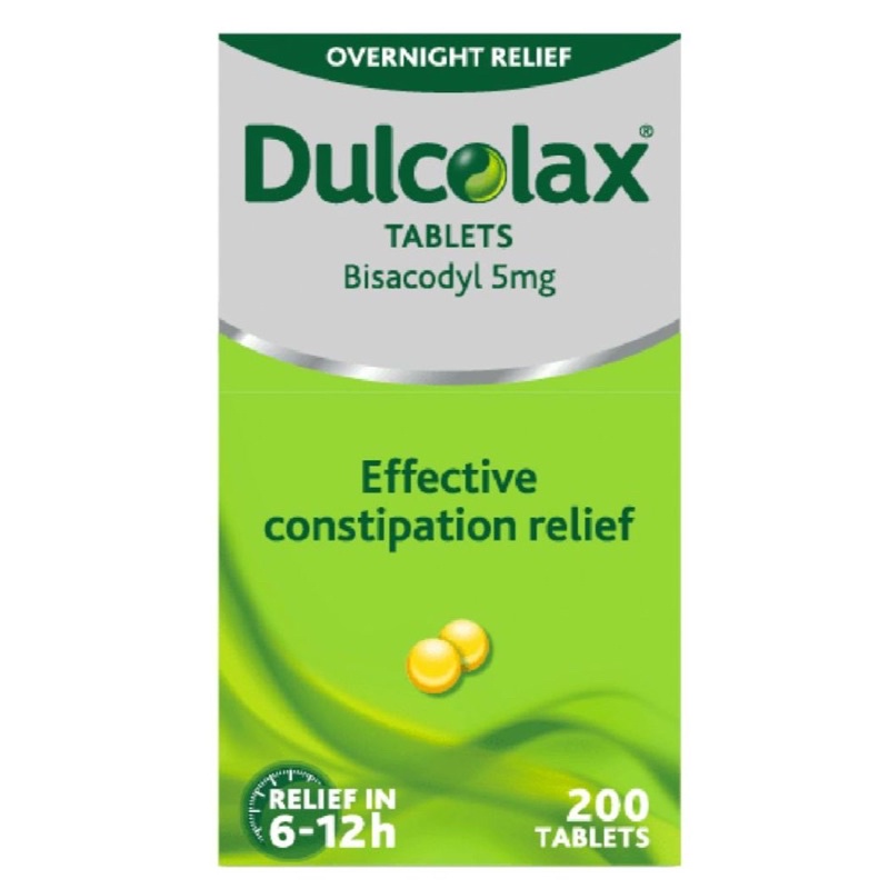Dulcolax Constipation Pill 200s Bisacoydl Shopee Malaysia