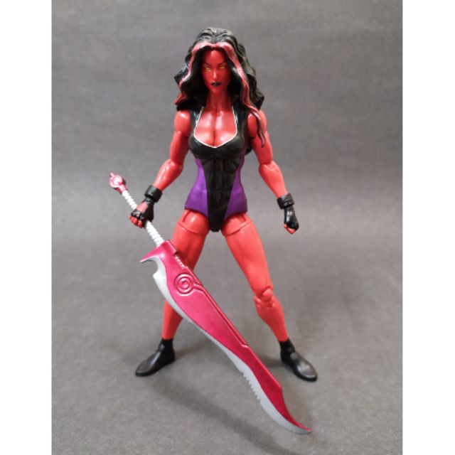 marvel legends red she hulk